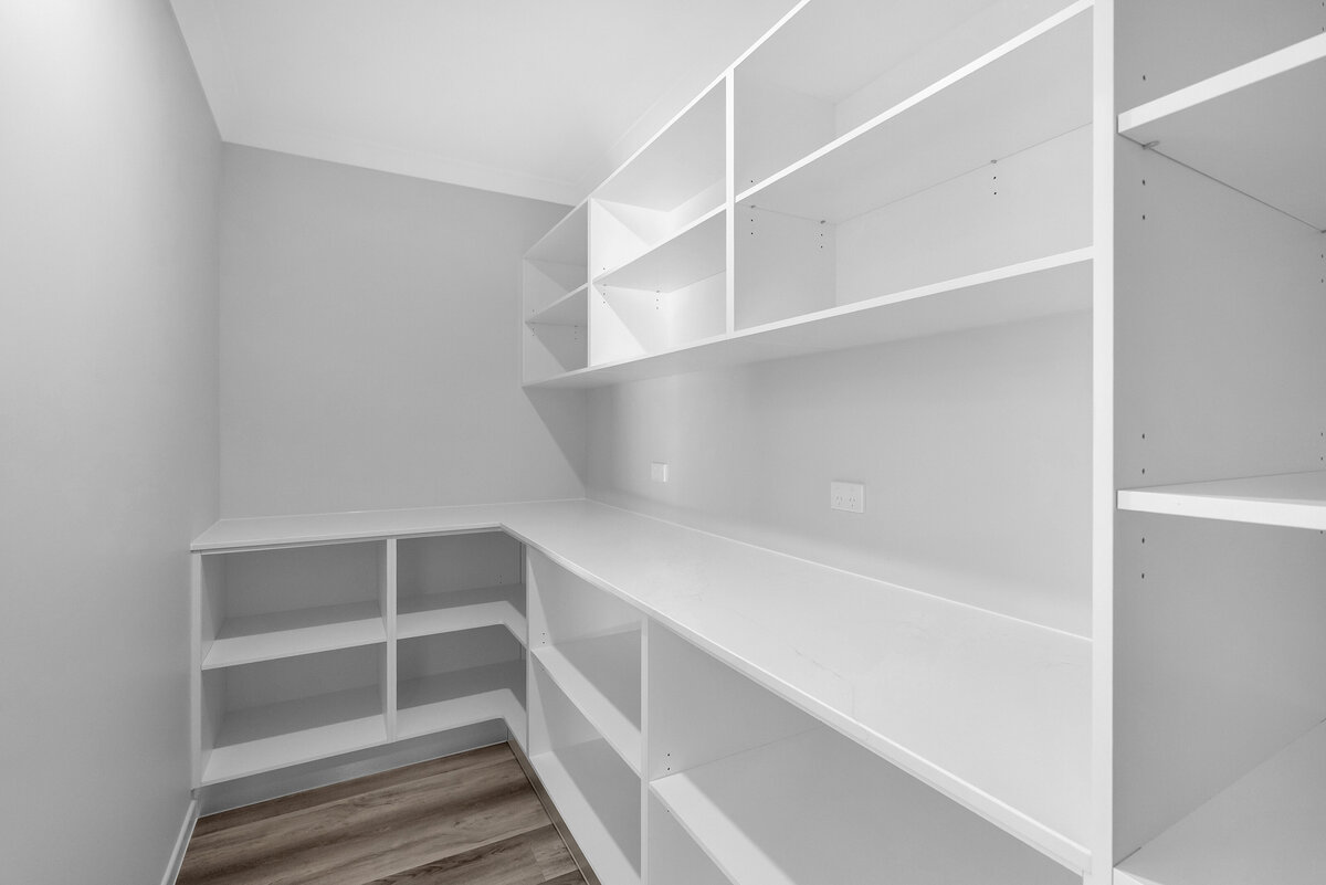 Custom Emerald Laundry Storage