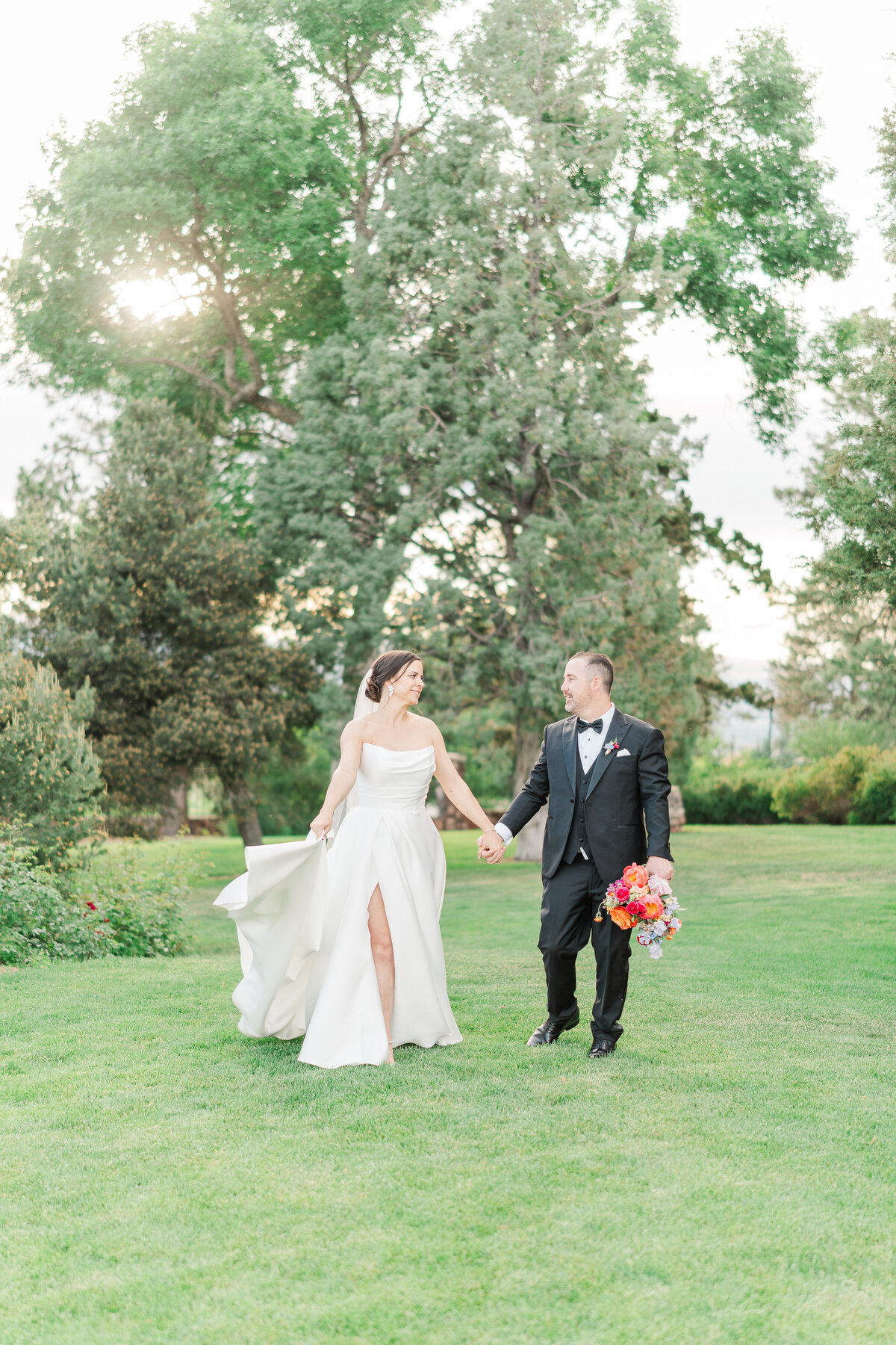Highlands Ranch Mansion Historic Summer Garden Wedding Dusty Blue Elena Spraguer Photography 0309