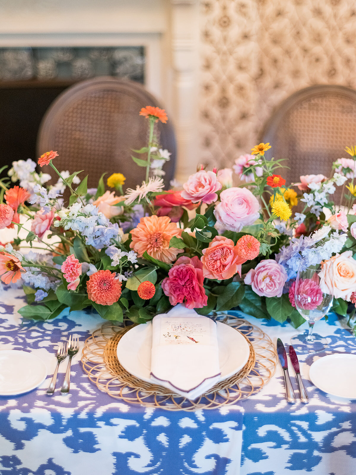Kate-Murtaugh-Events-RI-wedding-planner-micro-wedding-Inn-at-Hastings-Park-Lexington-MA-luxury-elopement-colorful-florals