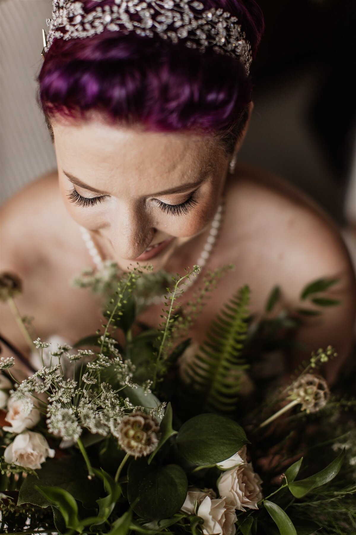 3 - Hotel Haya Wedding Purple Hair Bride - Tampa Bay Wedding Planner