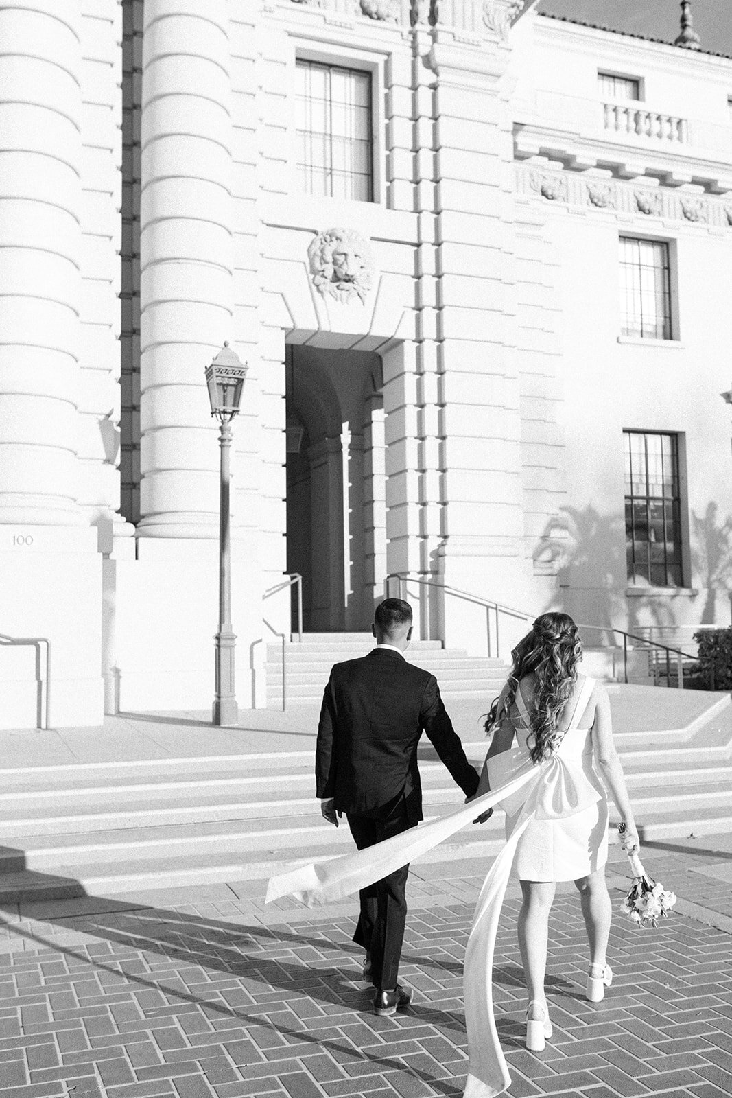 Pasadena City Hall Elopement Photographers