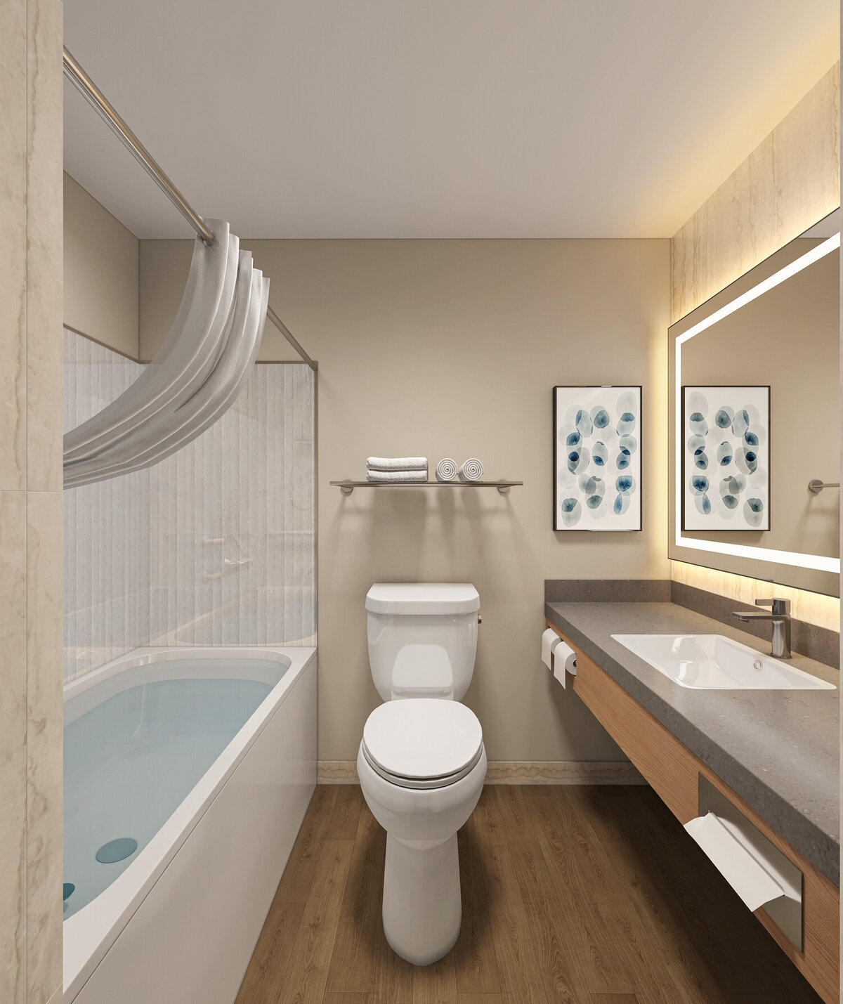 TOWER BATHROOM