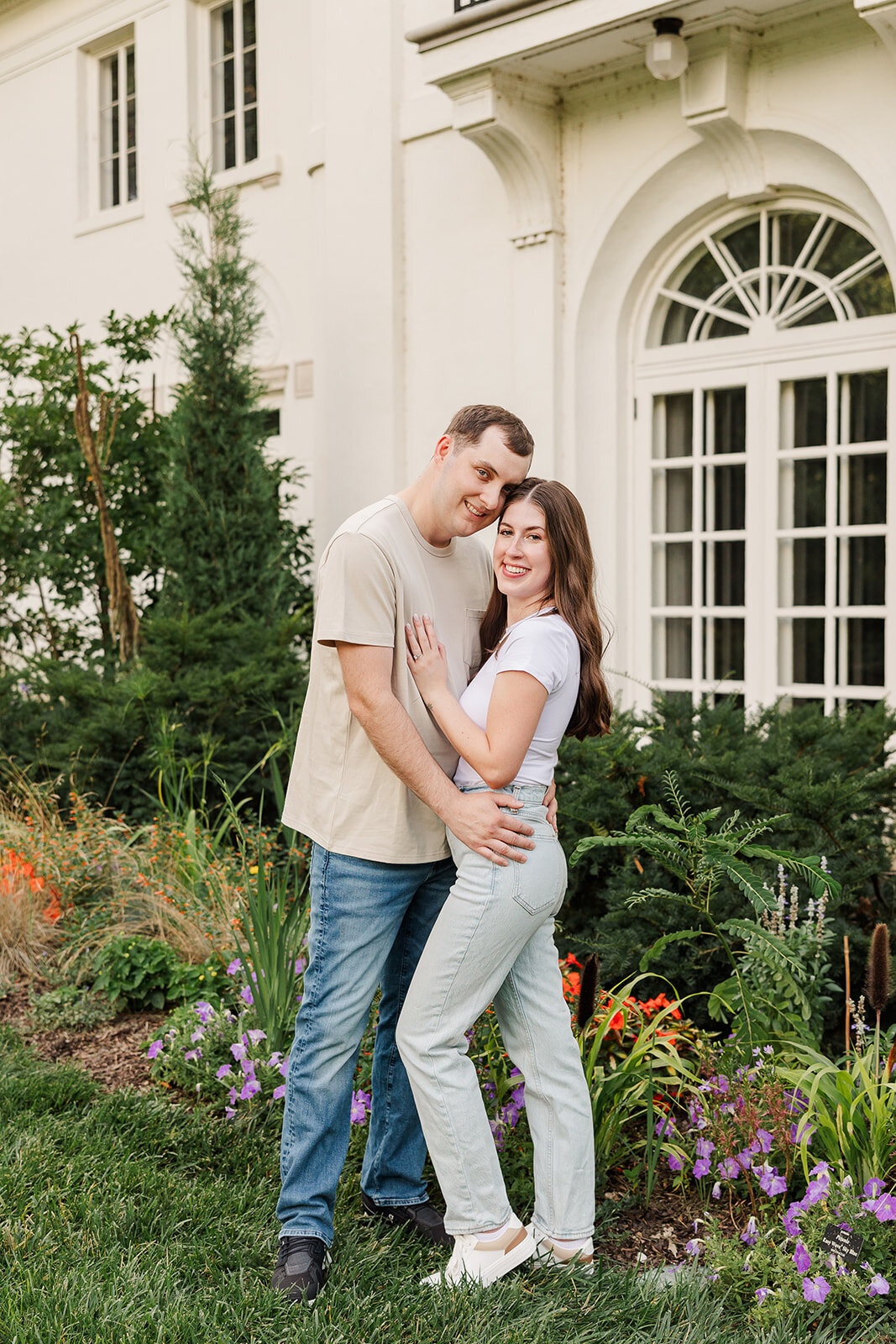 Alexis Fox Photography + Indianapolis + Indiana + Engagement Session + Newfields (16 of 37)