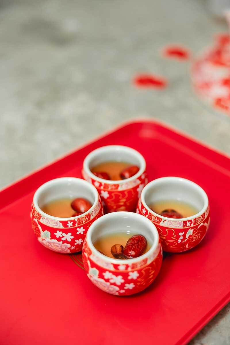 Tea Ceremony Cups - Connecticut Wedding Photographer