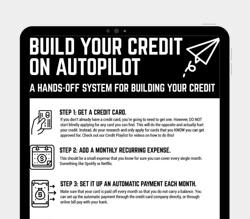 Build Your Credit on Autopilot System