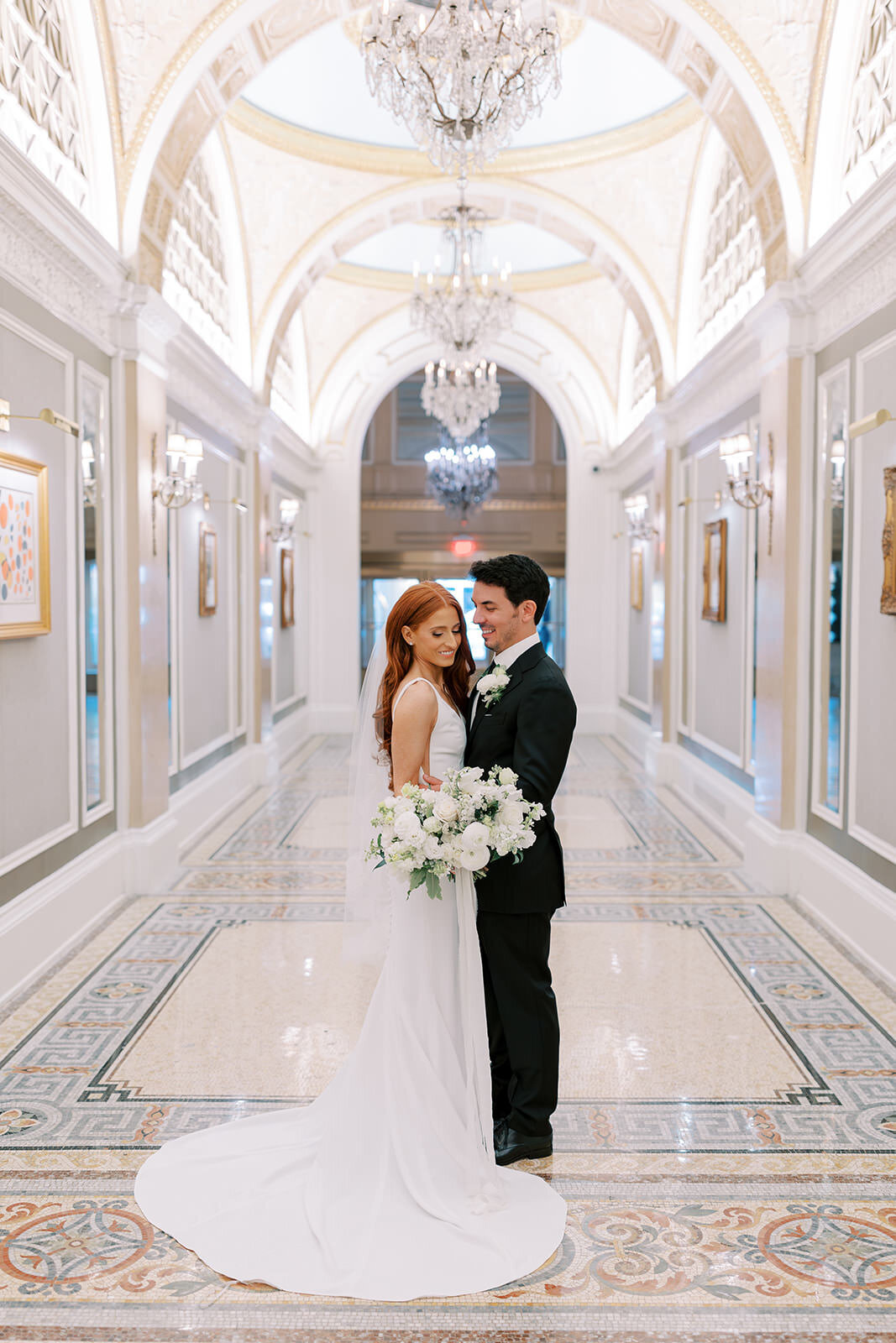 Boston Public Library Wedding-Halie Child Photography-32