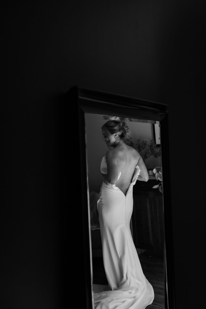 Sexy Bridal Portrait at Blue Mountain Resort