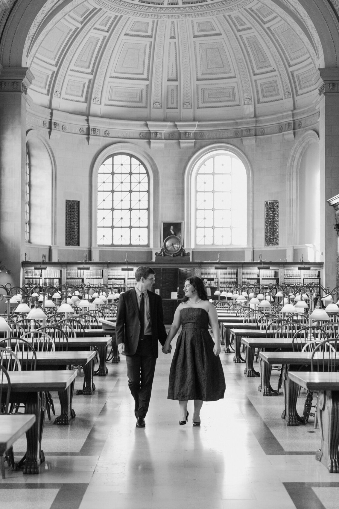 Boston Public Library Engagement Photos-Boston Wedding Photographer-34