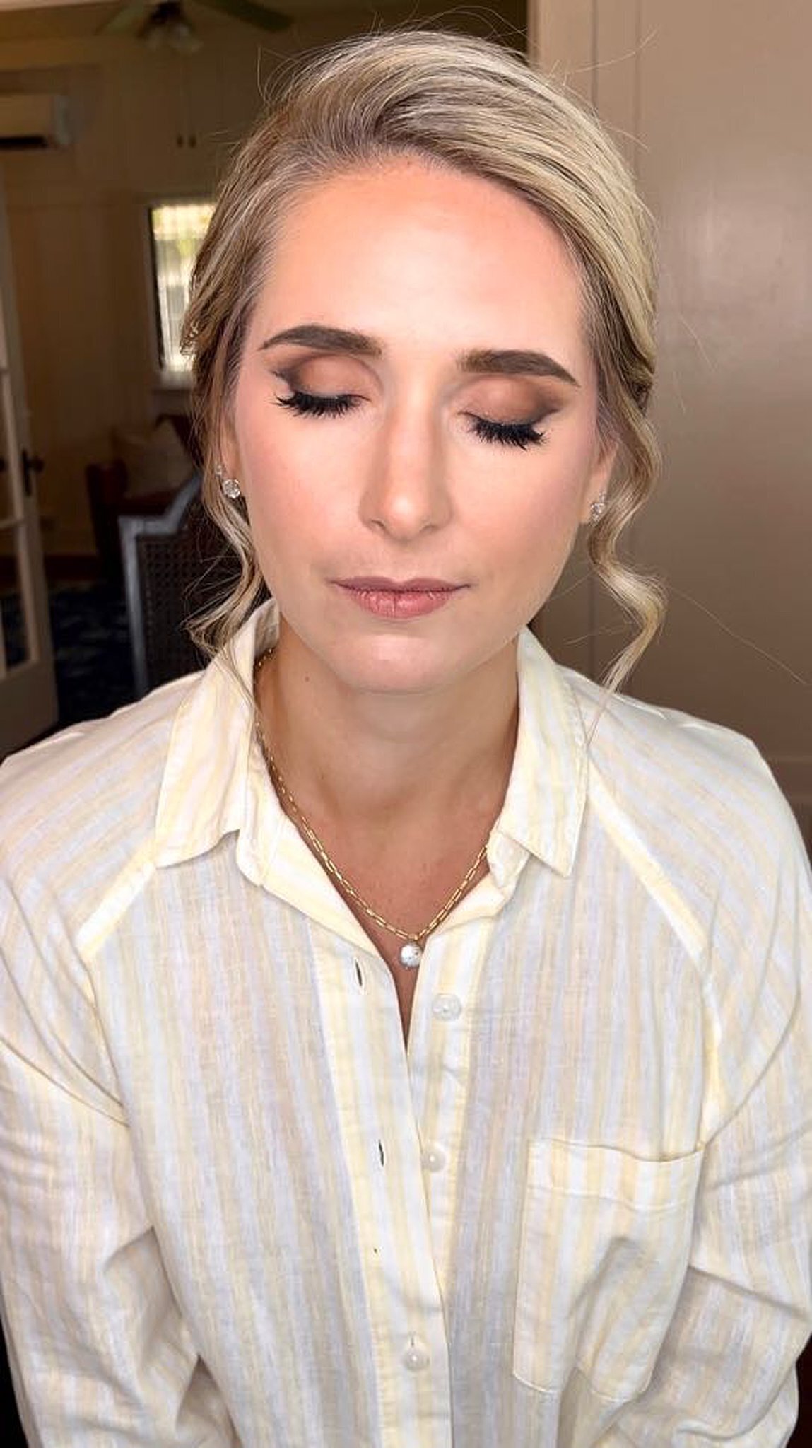 glam makeup bridal wedding