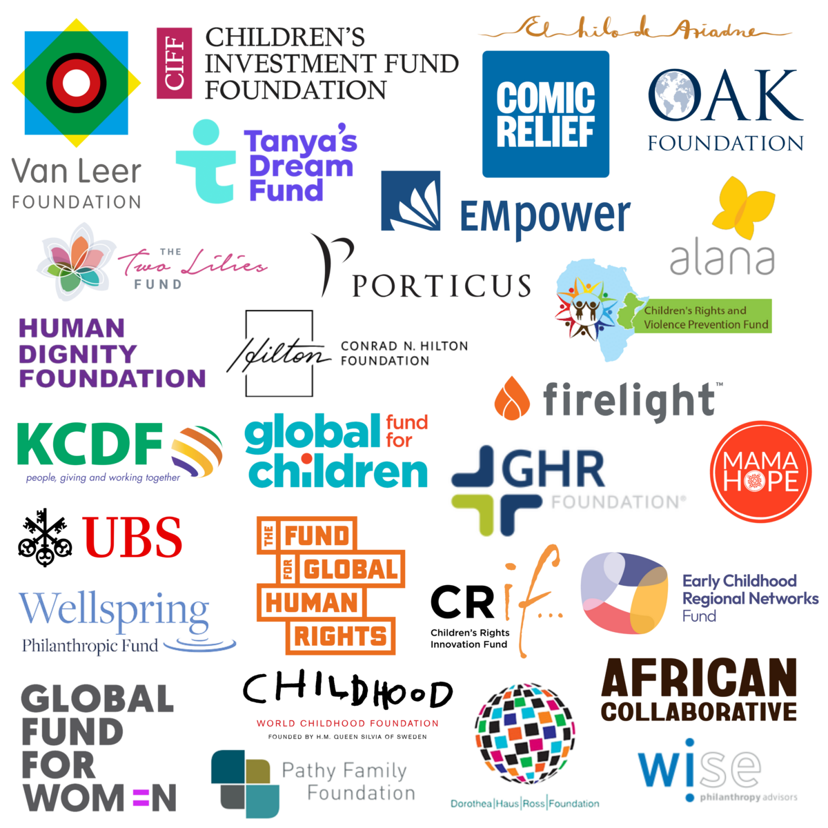ECFG Member Logos