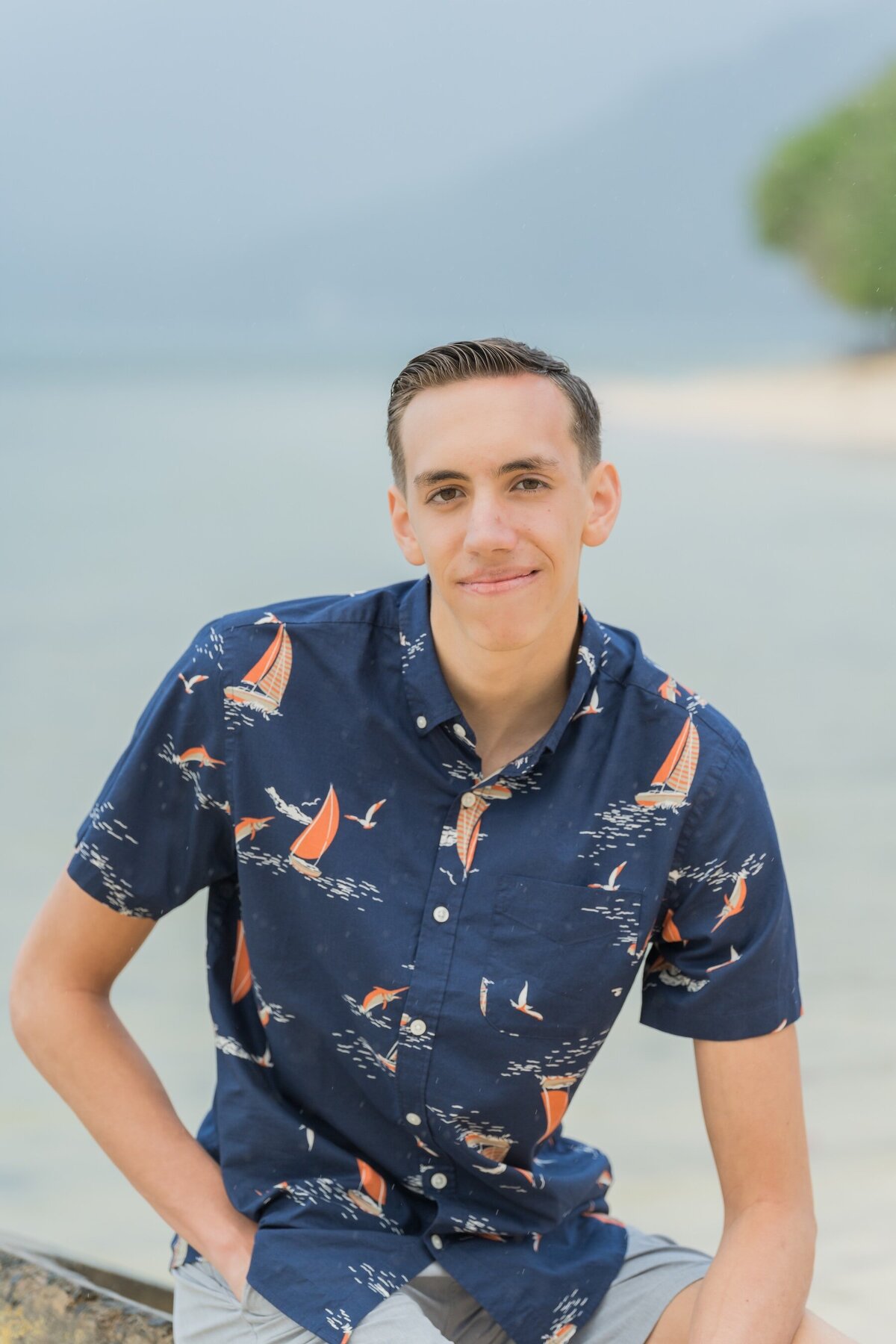 Oahu Senior Portrait packages for guys