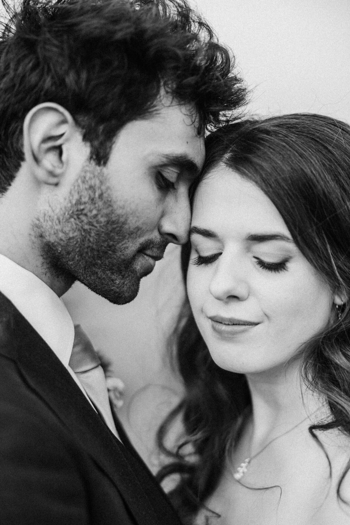 close-up-of-bride-and-groom