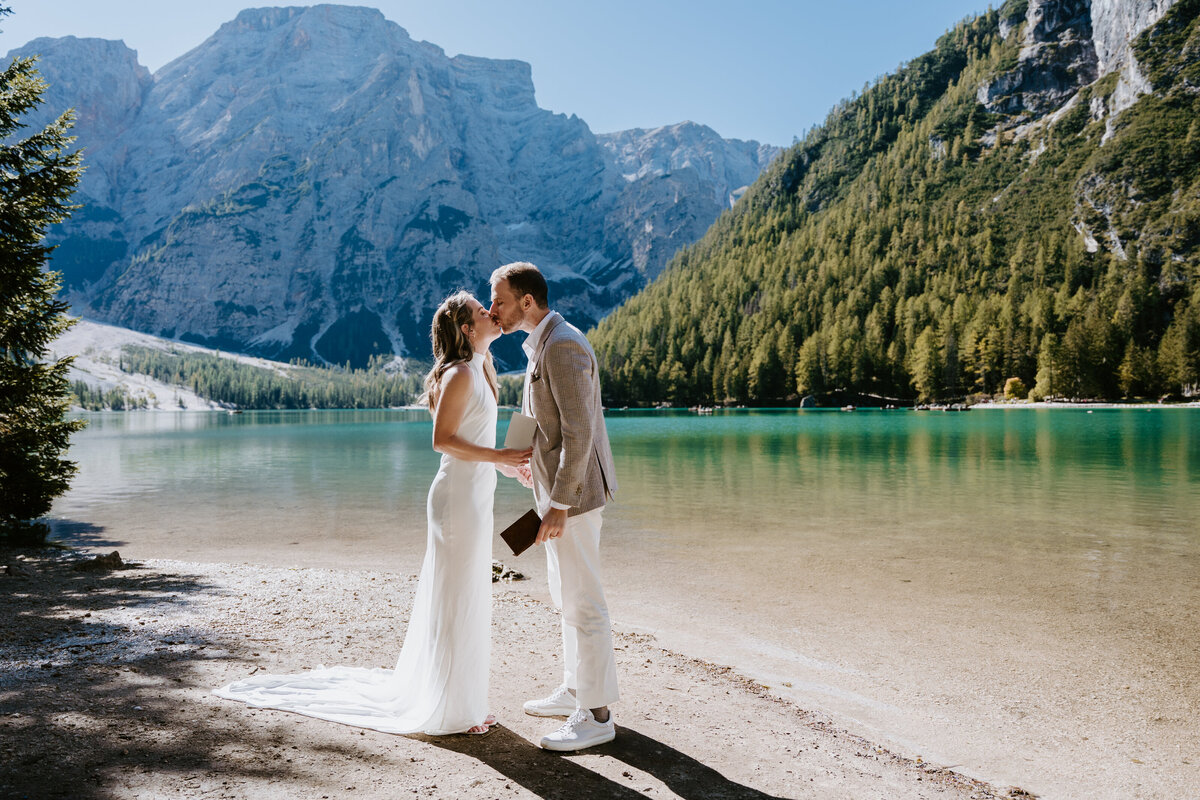 Lago di Braies Elopement -5