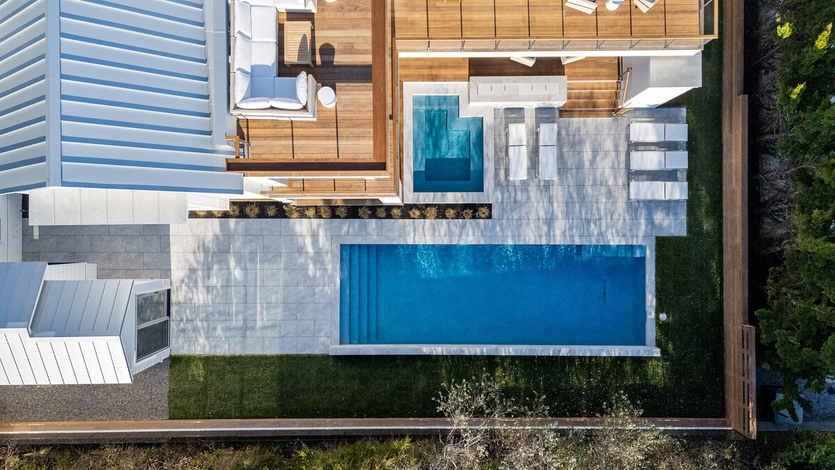 Aerial pool
