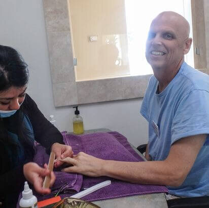 Part 3 - Eric Getting His First Manicure