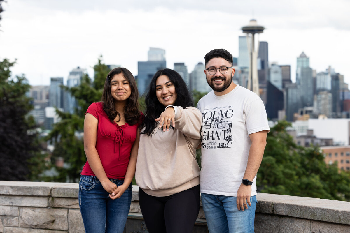 engagement and Surprise Seattle wedding photography Seattle Arboretum - 4