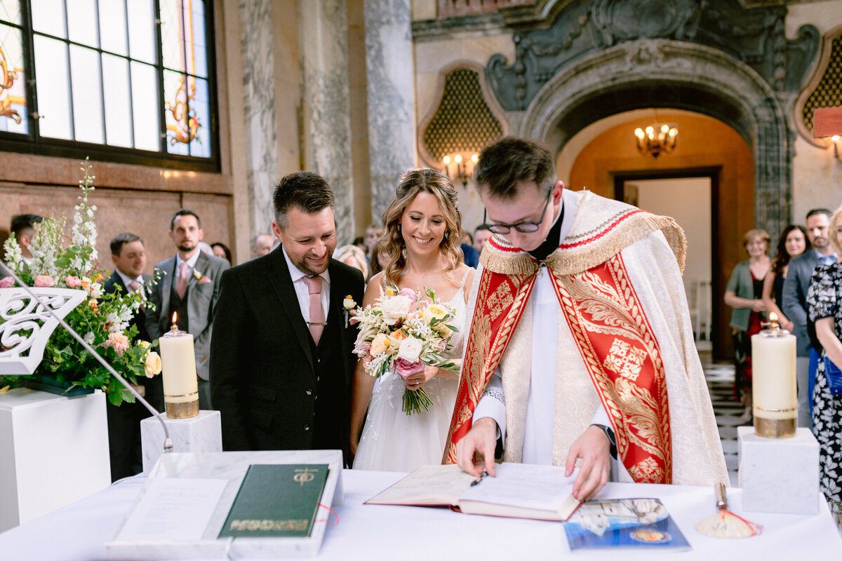 ślub w kaplicy Pałac Goetz