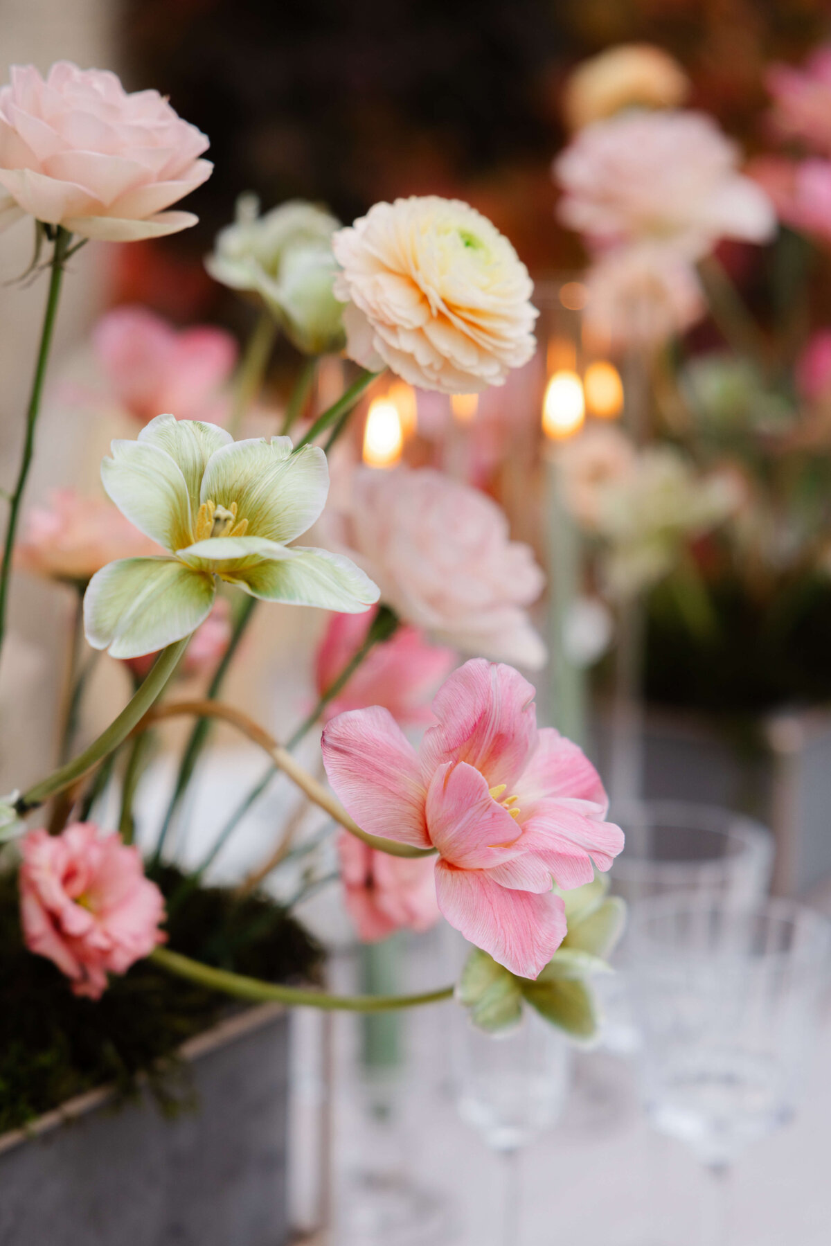 Chateau Malliac Wedding Bouquet Tulips - Victoria Engelen Flowers