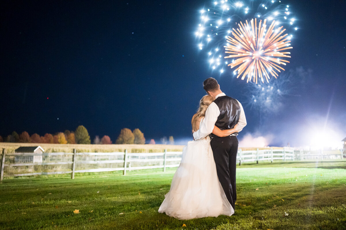 wedding fireworks photography pittsburgh