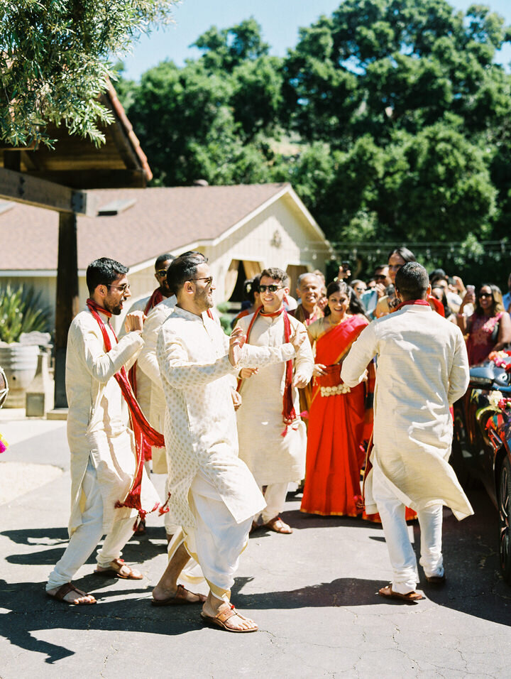 baraat at holman ranch indian wedding