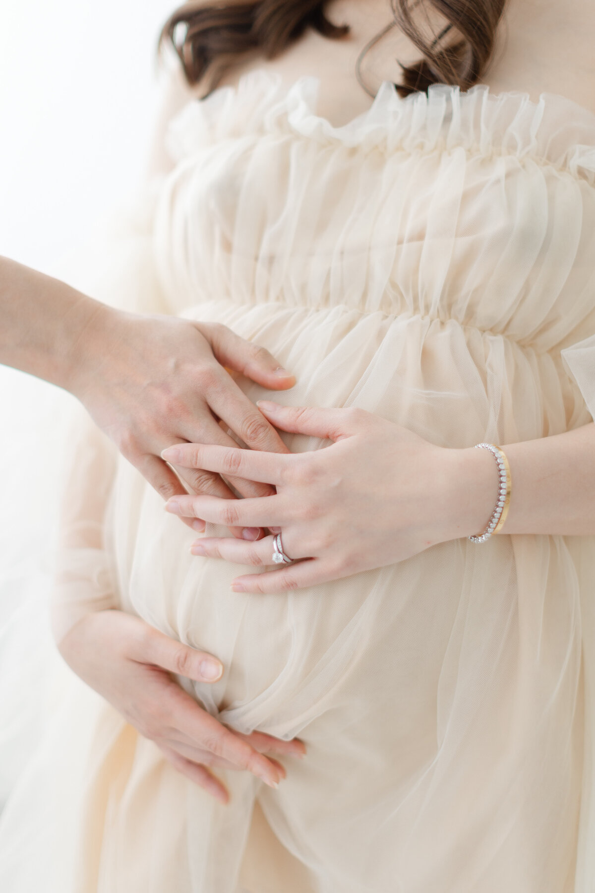 Maternity portrait session at Philadelphia photography studio - 8