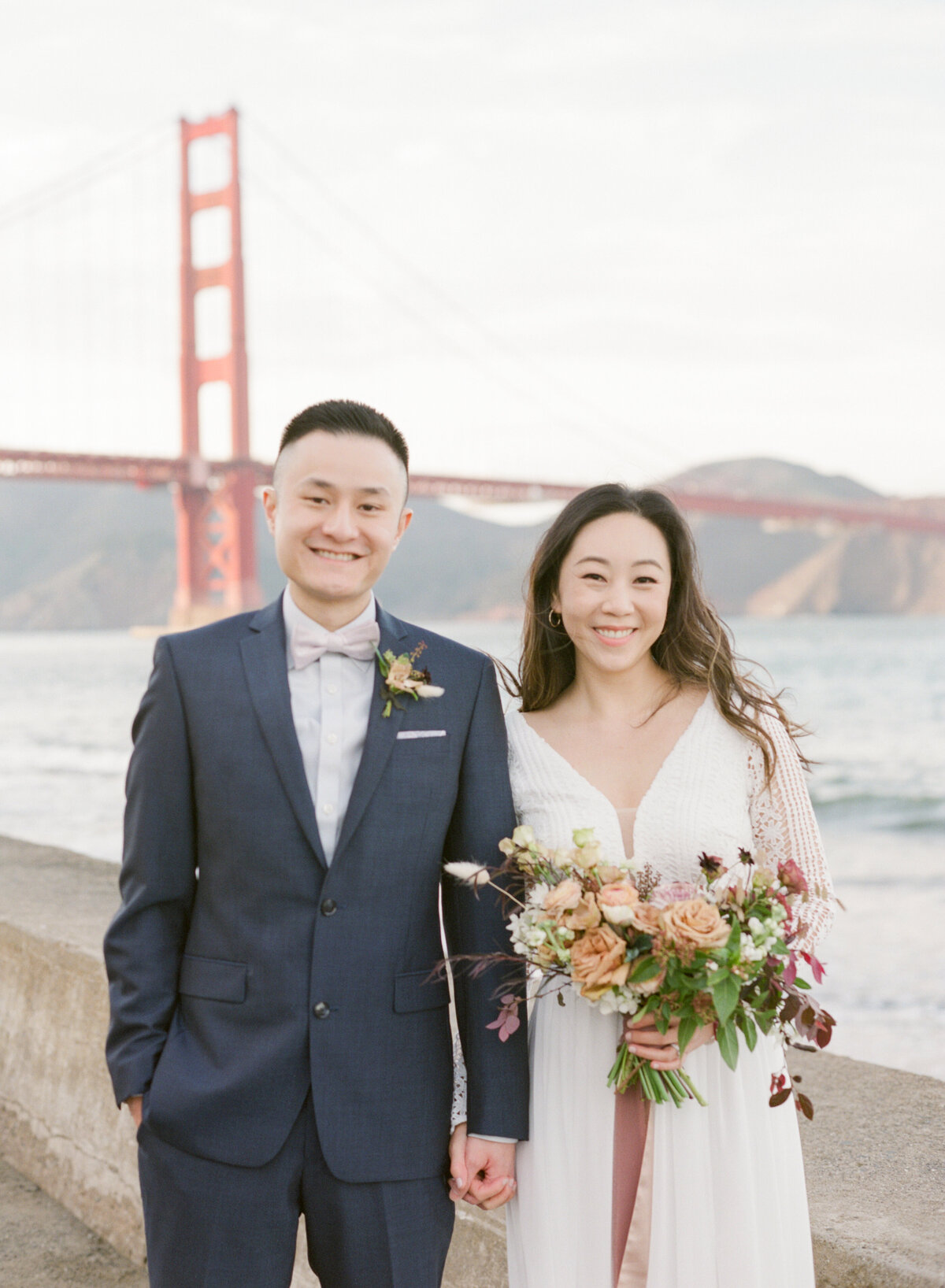 Irene + Nam San Francisco Presidio Lover's Lane Crissy Field Elopement Wedding Cassie Valente Photography 0062