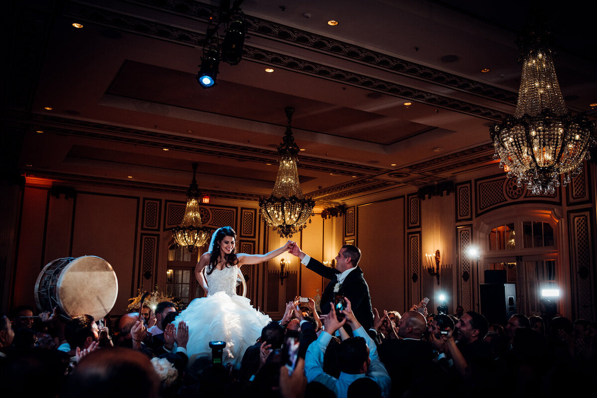 Grand Ballroom Reception at Palace Hotel Wedding