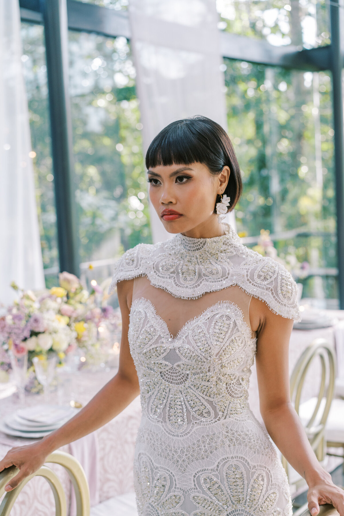 Bali Glass House Tirtha - Vicki Grafton Photography - Tropical Bali Micro Wedding Elopement Insporation-607