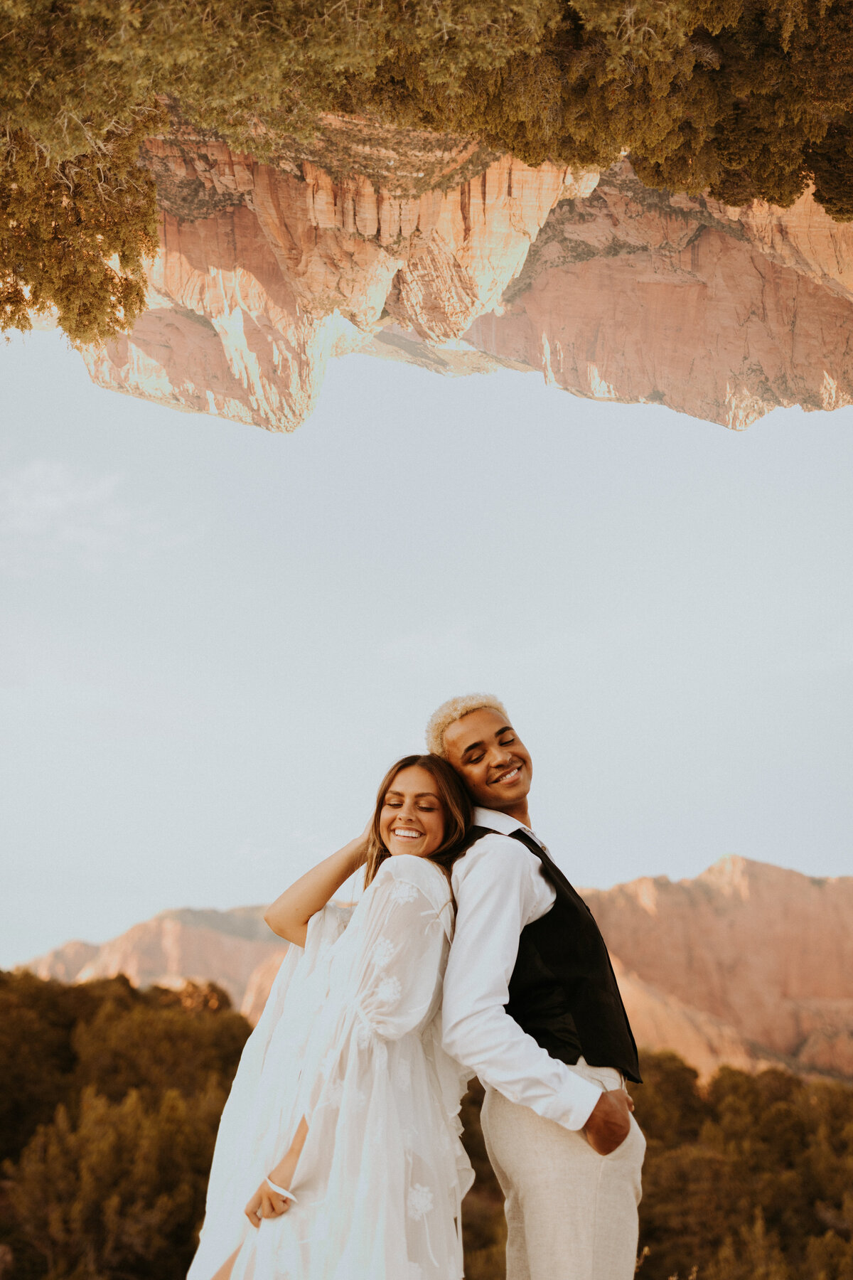 Outdoor elopement by Richmond Virginia Wedding Photographer