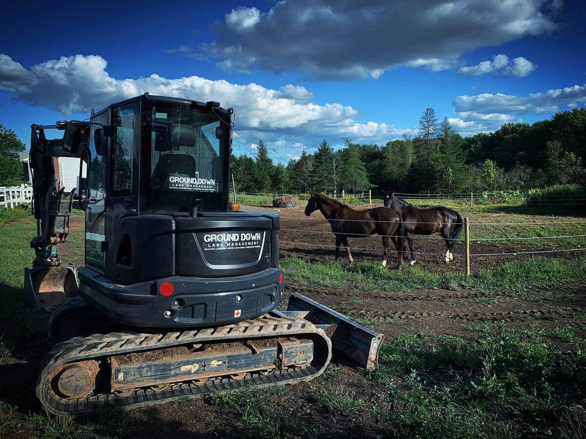 Ground Down Land Management - Excavation Services - Nova Scotia - Property Access - Trail Systems - Driveways - Patios - Landscaping - Mulching