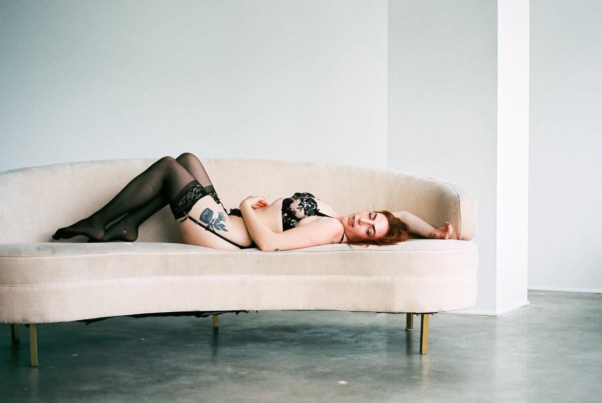 Film Boudoir Portraits | LA Boudoir Photographer