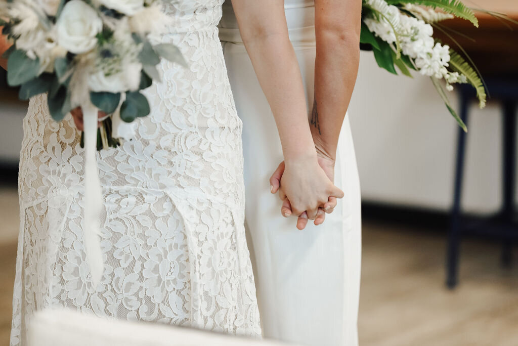 6 - Postcard Inn LGBTQ Destination Beach Wedding First Look - Tampa Bay Wedding Planner