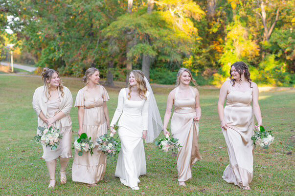 Bridal party hair