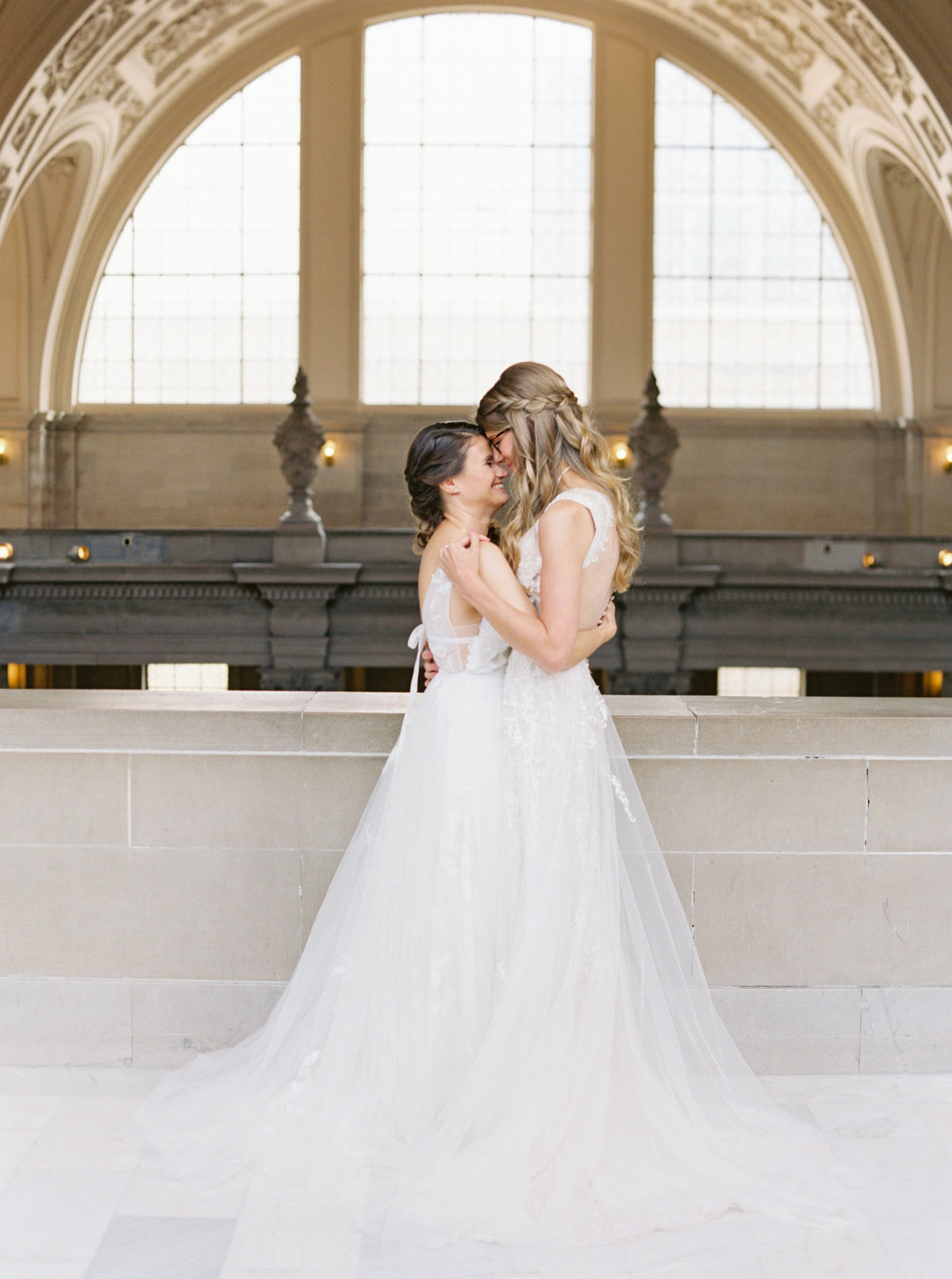 Bri + Adrianna San Francisco City Hall Wedding | Cassie Valente Photography 0045