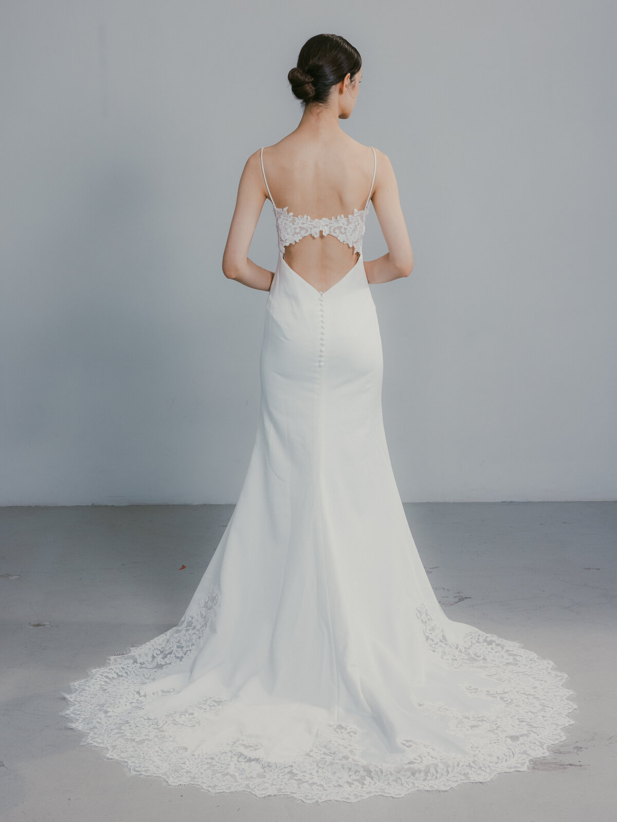 Low Back Wedding Dress