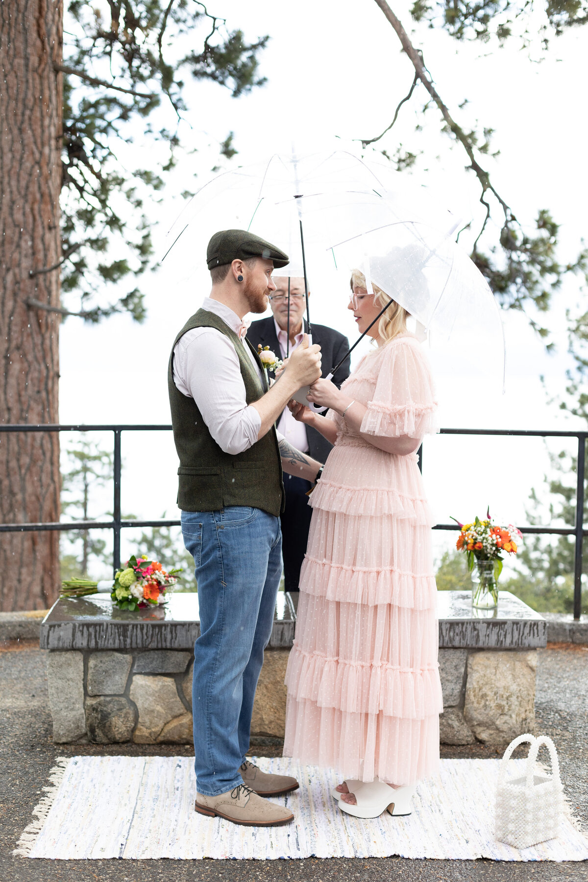 Lake Tahoe Mountaintop Elopement - 10