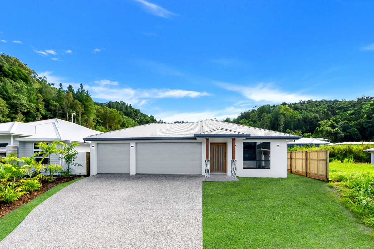 Radiata double garage