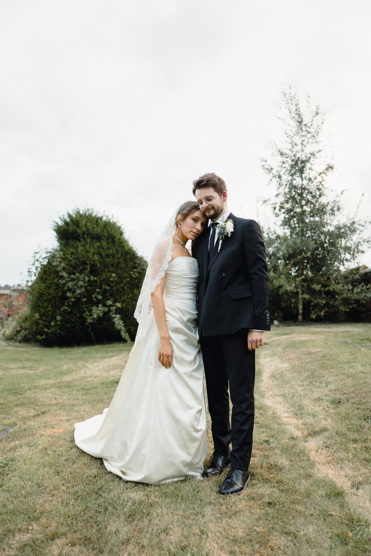 Couple portraits at Buckinghamshire wedding