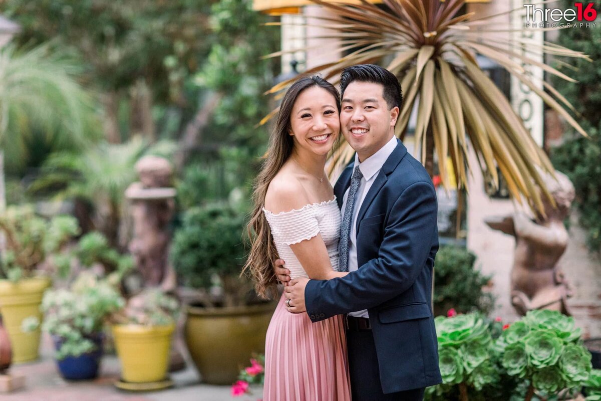 Malaga Cove Plaza Engagement Photos-1010