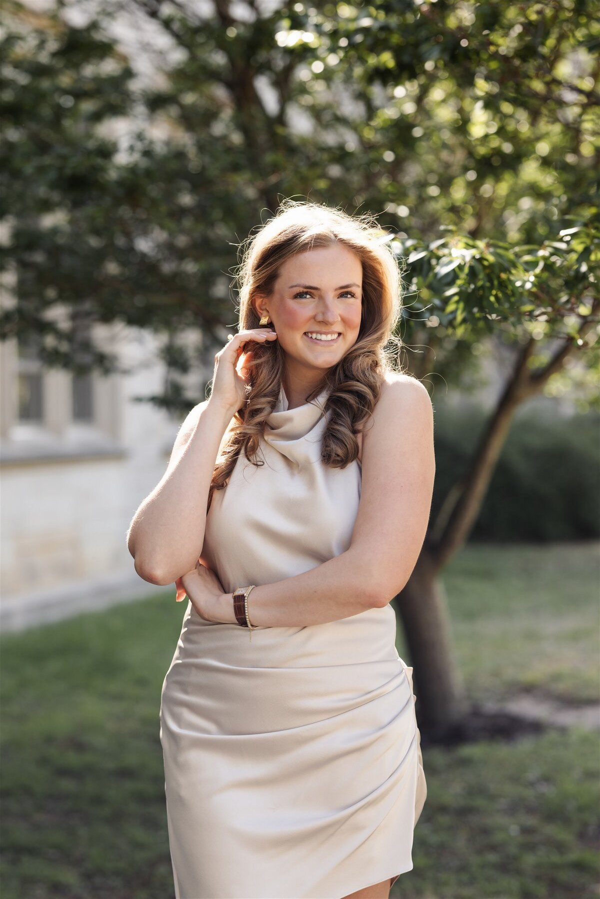 Golden Hour Graduate Photos in Bentonville AR