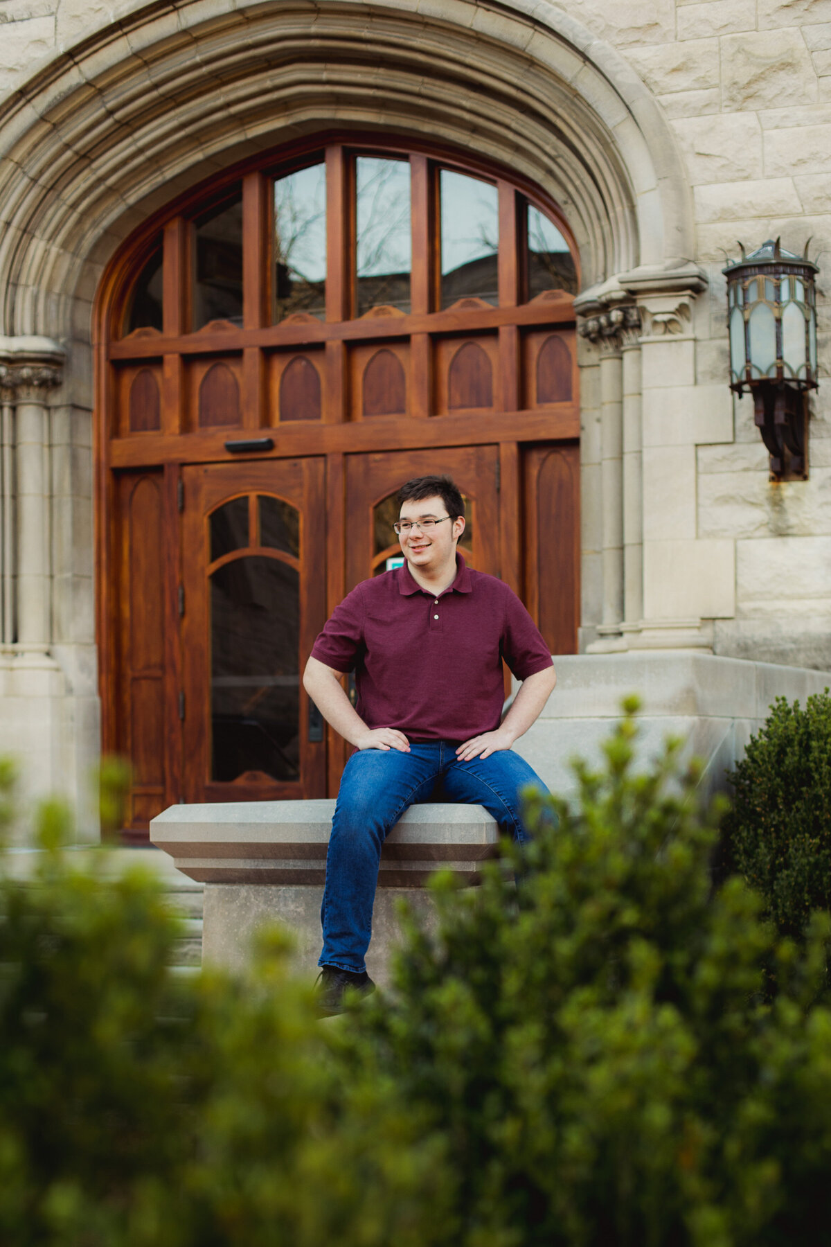 Spring Senior Session Heirloom Images