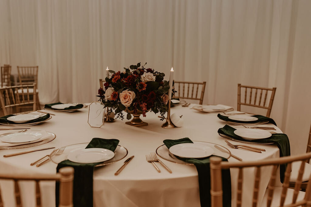 18 - Rialto Theatre Wedding Tablescape - Tampa Bay Wedding Planner