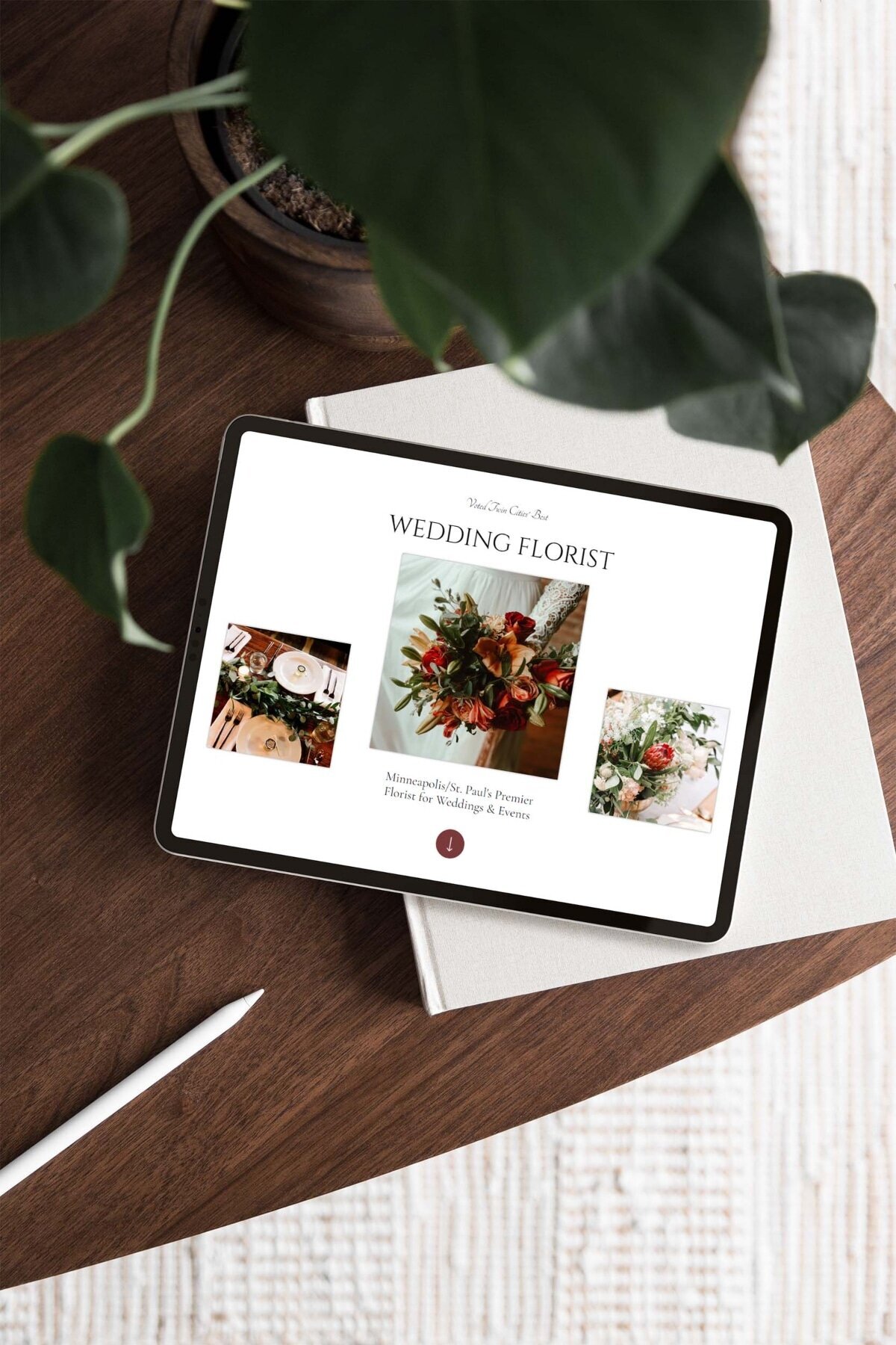 wedding-florist-website-ipad