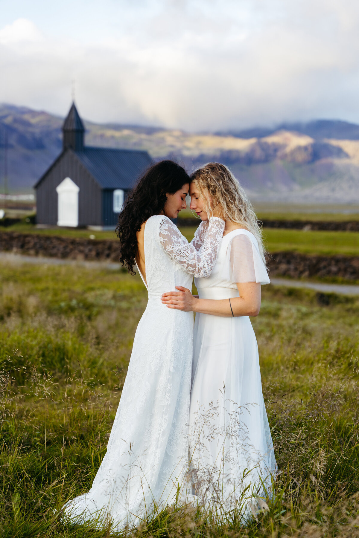 Black Church Iceland Elopement