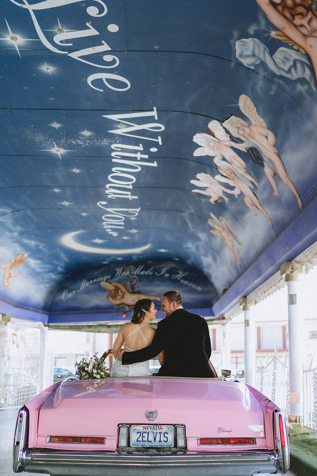 A Little White Chapel Wedding Downtown Las Vegas Elopement Photography Packages Pink Cadilliac-0128