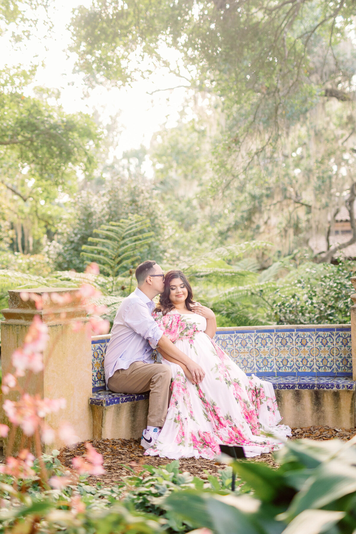 James & Gaby - Engagement Portraits - Bok Tower Gardens - Orlando Wedding Photographer-60