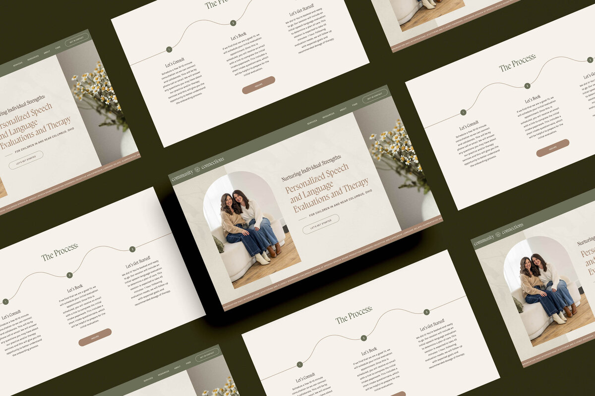 Desktop mockups