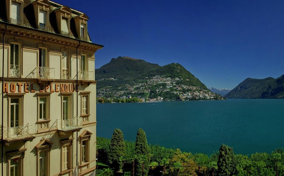 Waterstone - Hotel Splendide Royal - Lugano - Luxury Boutique Hotel - Exterior side