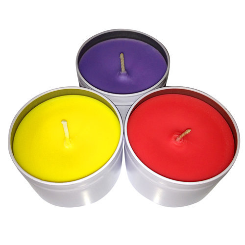 bright soy candle trio