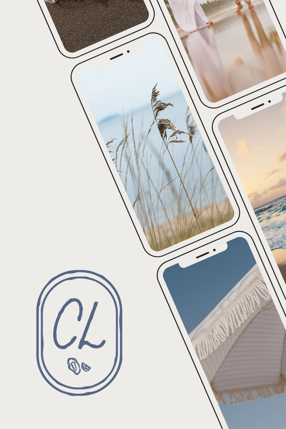 Neutral Minimalist Collage Frame Mockup Pinterest Pin (2)